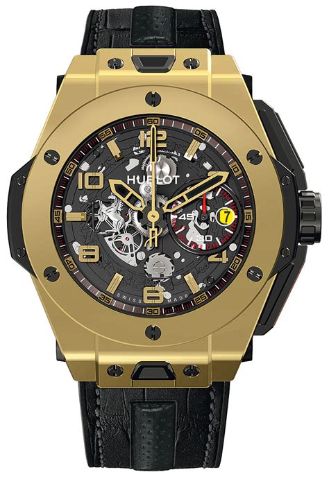 hublot ferrari magic gold replica|how to spot a hublot.